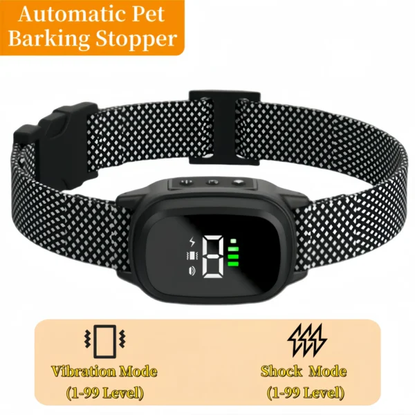 Rechargeable, Waterproof , Vibration and/or Shock Training Collar For Dogs