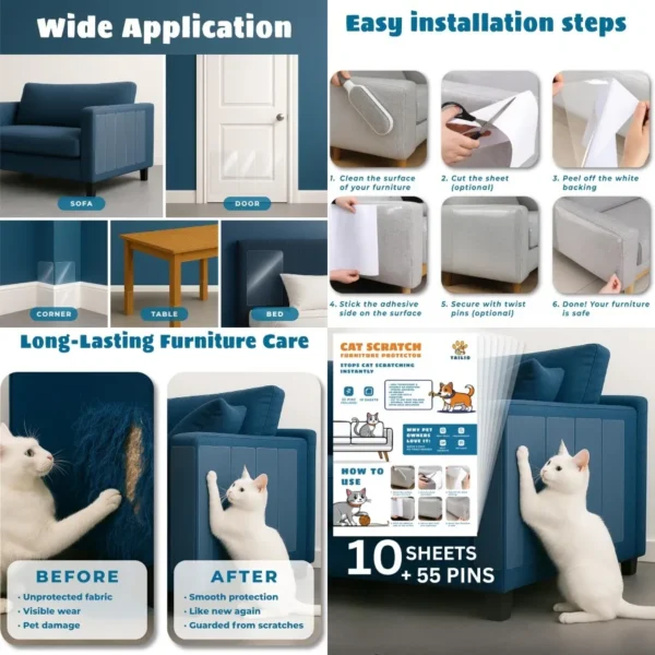 Anti Cat Scratch Furniture Protector